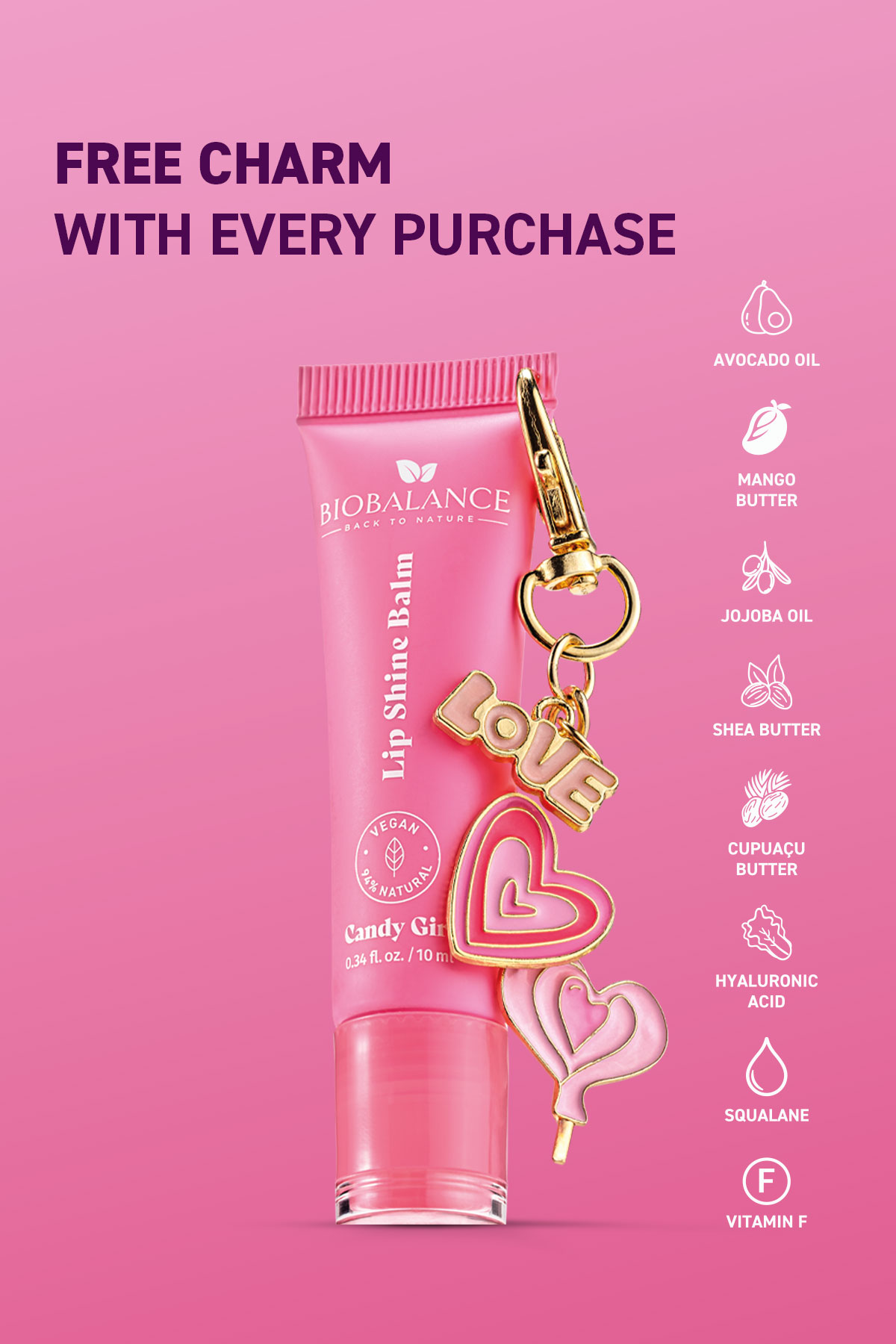 CANDY GIRL LIP SHINE BALM