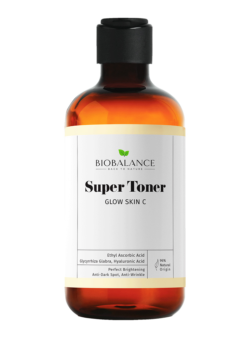 GLOW SKIN C SUPER TONER ETHYL ASCORBIC ACID - GLYCYRRHIZA GLABRA - HYALURONIC ACID