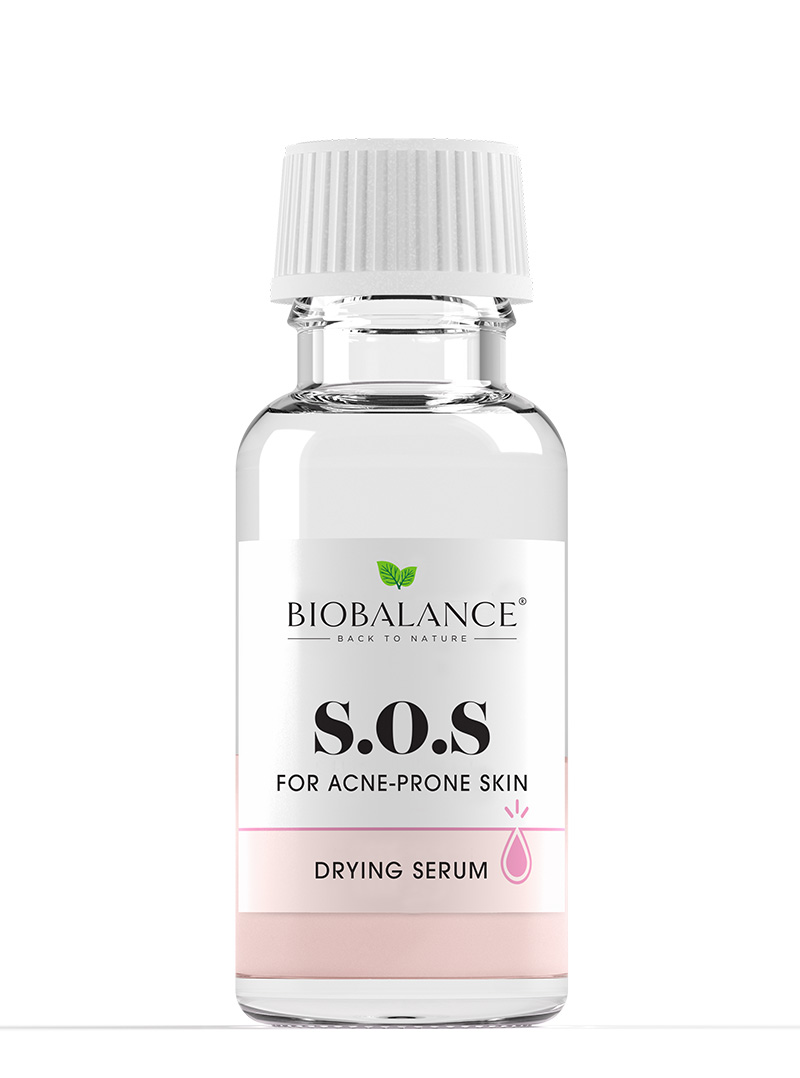 S.O.S. DRYING SERUM PINK CALAMINE + SULFUR + SALICYLIC ACID + ZINC OXIDE