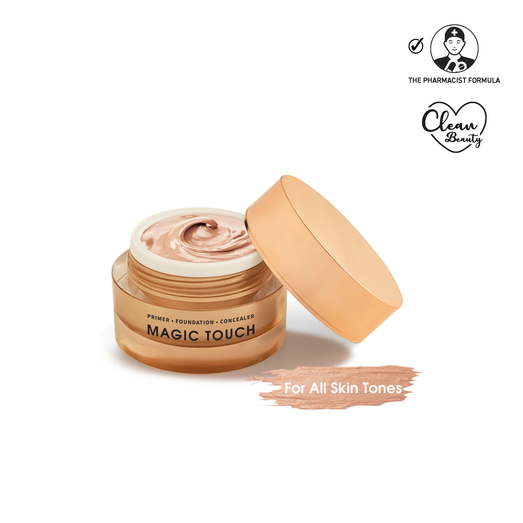 BB-MAGIC-TOUCH-ORIGINAL-1 MAGIC TOUCH - PRIMER - FOUNDATION - CONCEALER ORIJINAL MEDIUM TONE 30 ML - Image 1
