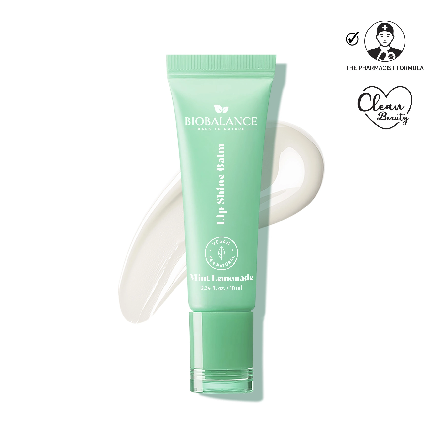 MINT-LIP-BALM LIP SHINE BALM - MINT LEMONADE 10 ML - Image 1