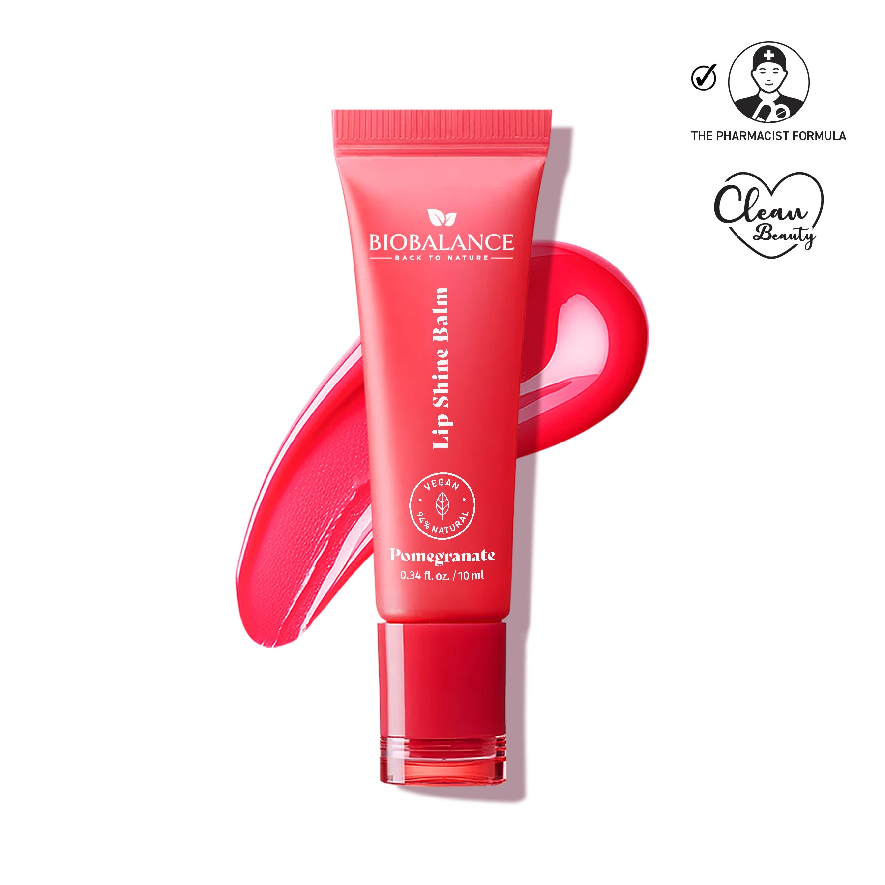POMEGRANATE-LIP LIP SHINE BALM - POMEGRANATE 10 ML - Image 1